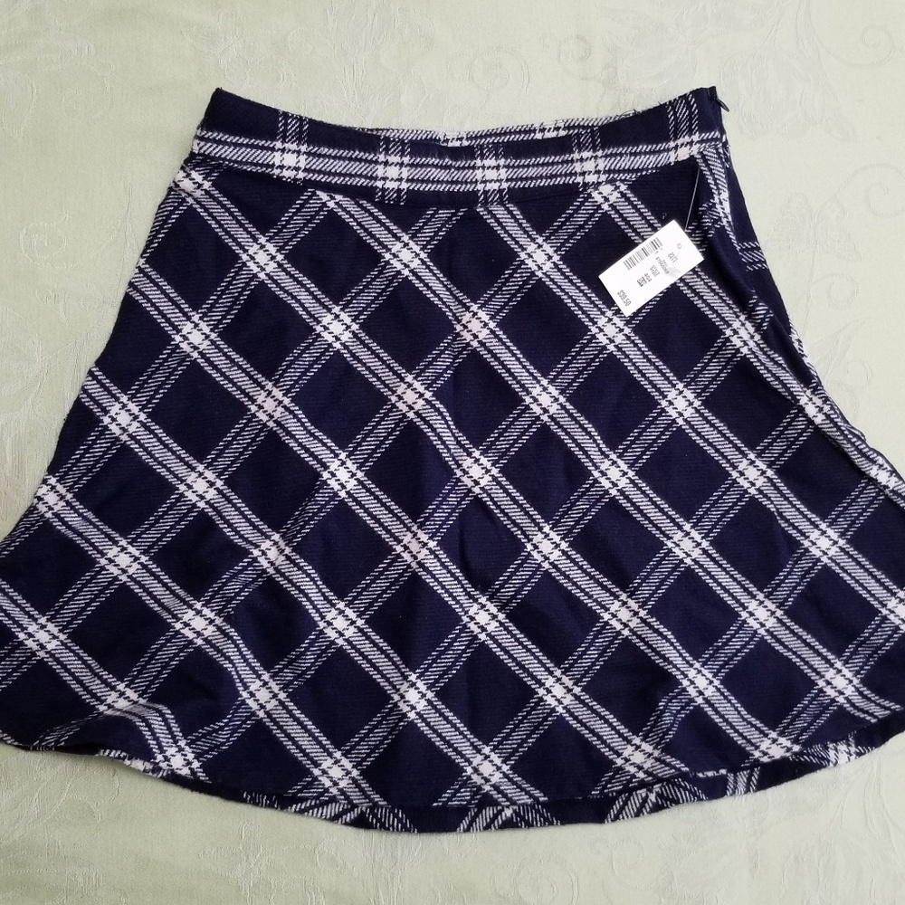 NWT Prince & Fox Plaid Skirt